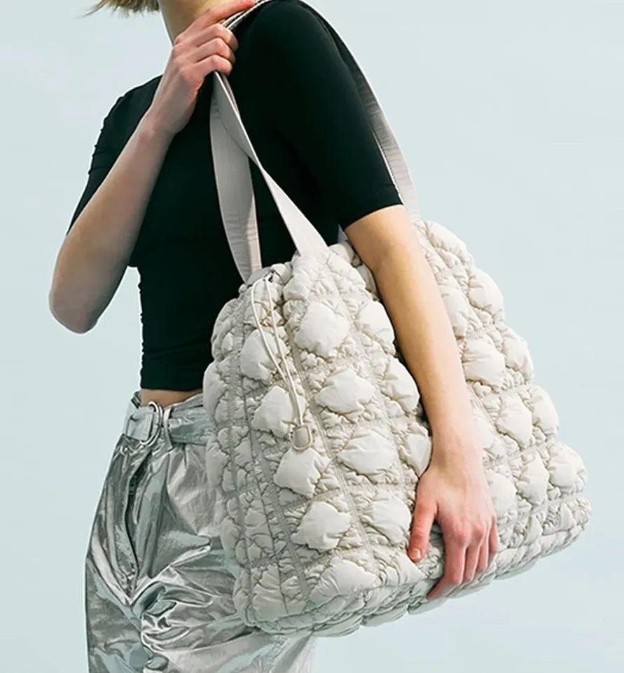 Air Cloud Drawstring Shoulder Bag Stylish and Functional Fashion Accessory