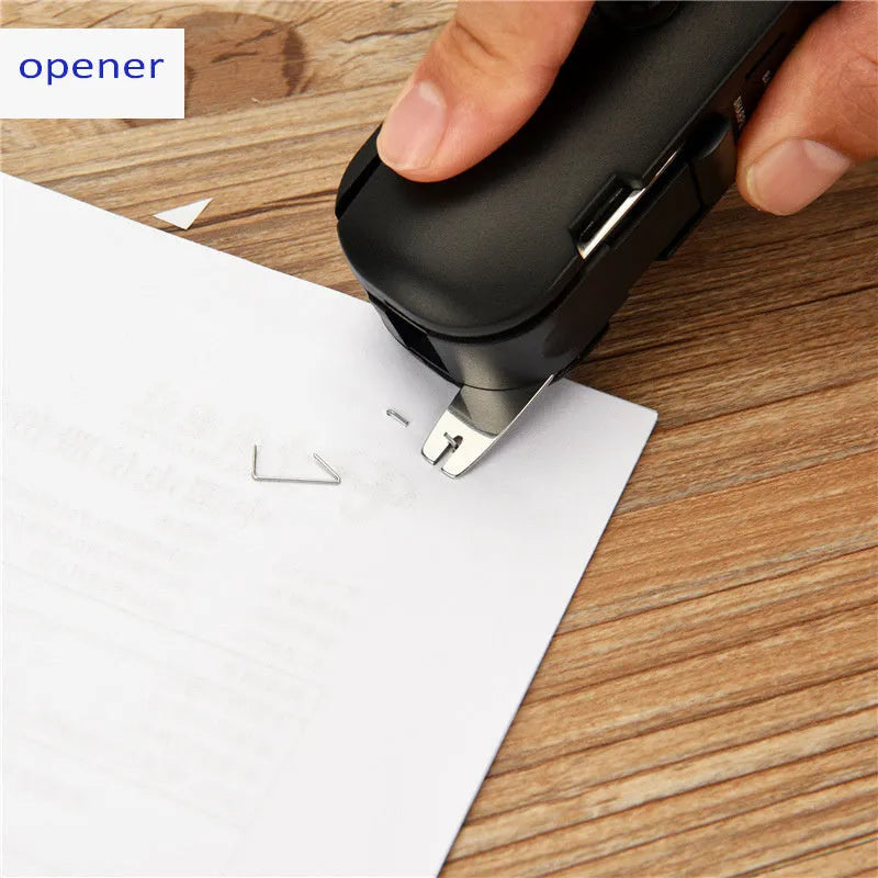 Net Celebrity Stationery Office Supplies Koonsled Multifunctional Mini Stapler and Staple Remover
