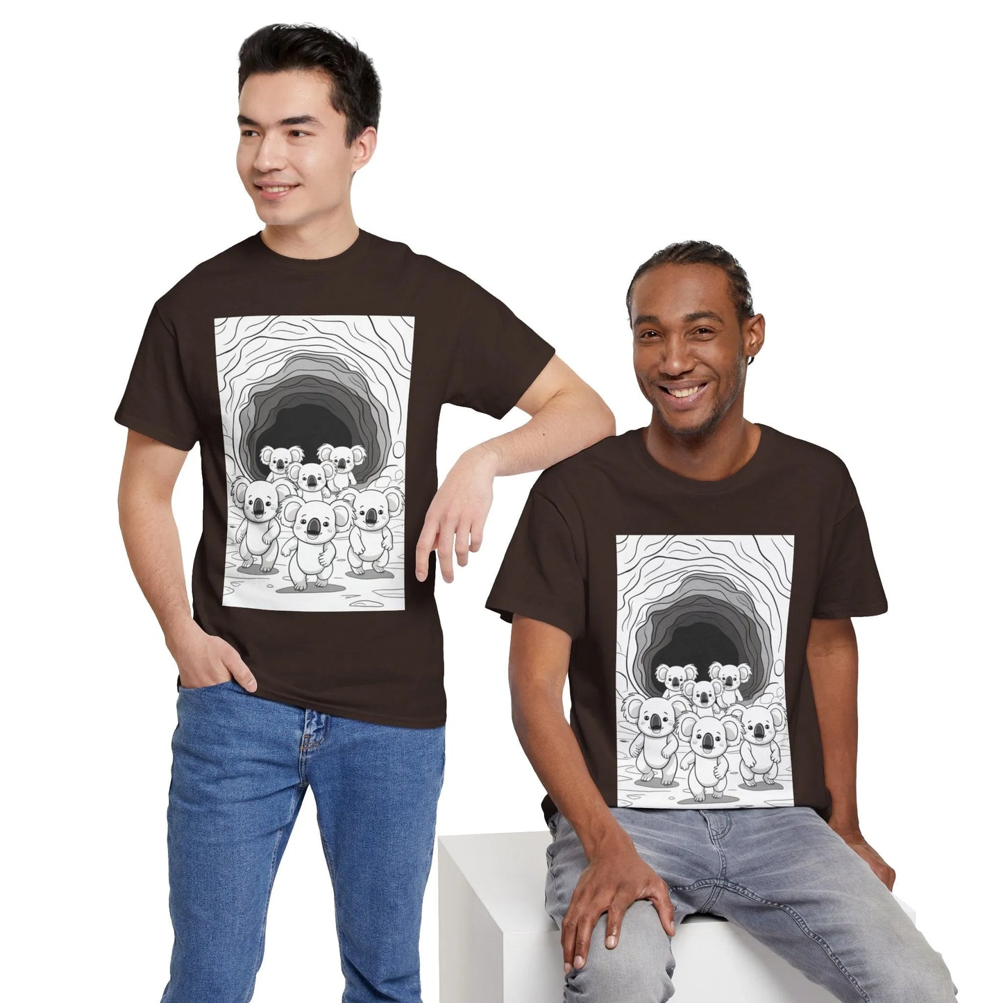Unisex Heavy Cotton Tee for Casual Fashion and Custom Printing