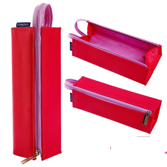 Large Capacity Female Pencil Case in Various Colors and Patterns