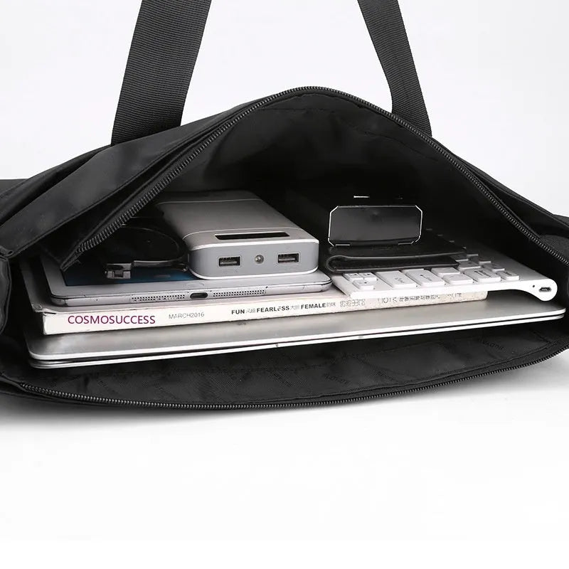Shoulder Laptop Bag Durable Oxford Cloth Design for Everyday Use