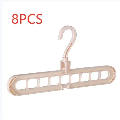 9 Hole Clothes Hanger Organizer Space Saving Wardrobe Solution