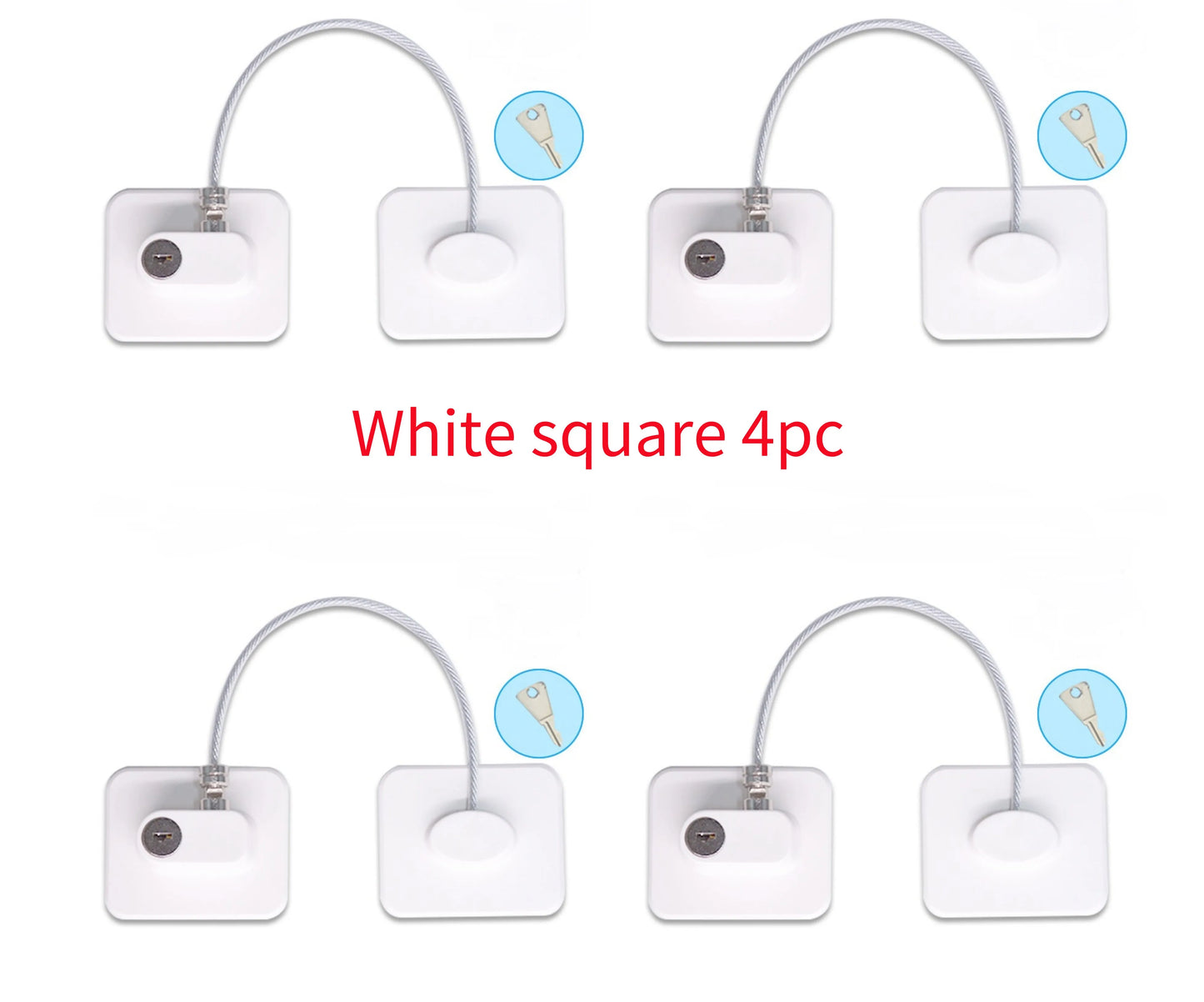 Window Security Chain Lock Multifunctional Window Cable Lock Door Security Guard for Baby Safety 1 Piece