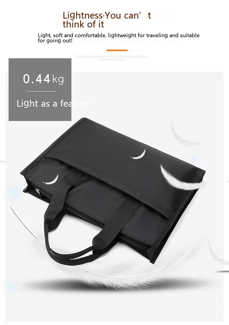 Shoulder Laptop Bag Durable Oxford Cloth Design for Everyday Use
