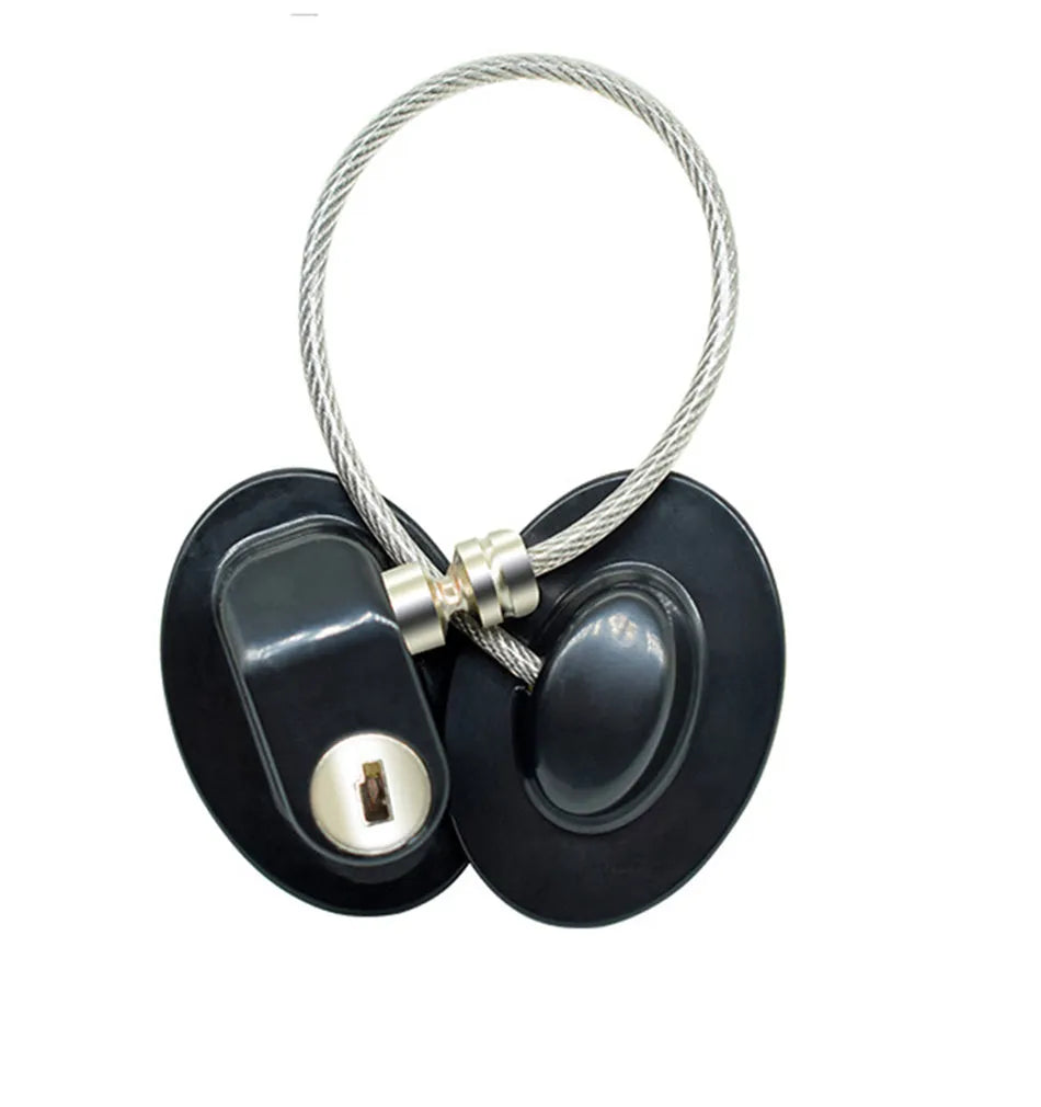 Window Security Chain Lock Multifunctional Window Cable Lock Door Security Guard for Baby Safety 1 Piece