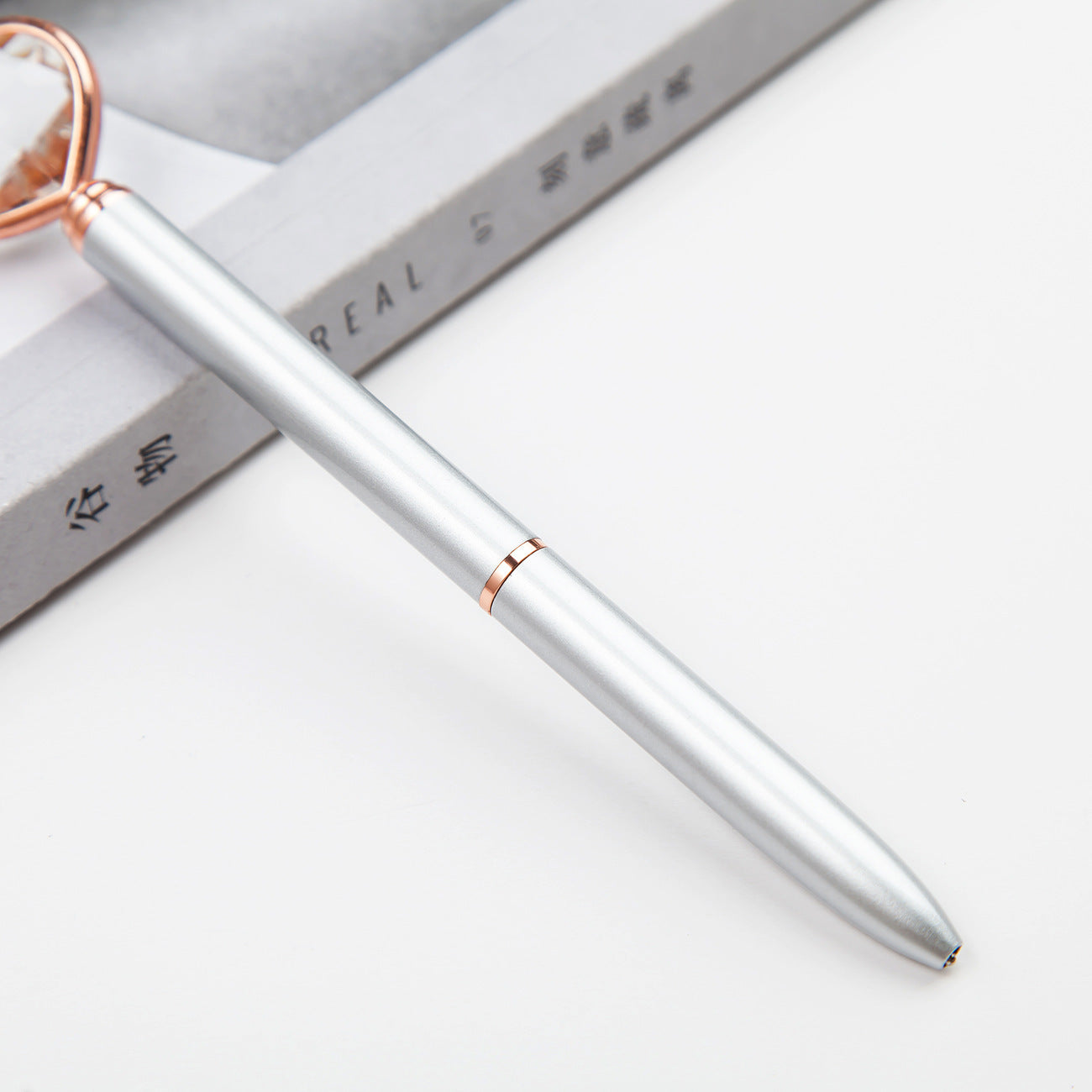 Creative Crystal Love ball diamond metal pen