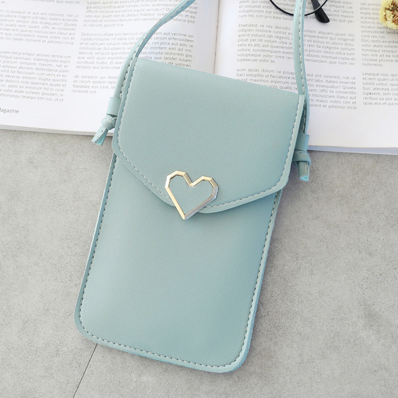 Mini Touchscreen Crossbody Phone Bags for Women with Card Slots Shoulder Bag Purse Crossbody Touch Screen Mobile Phone Bag Mini Bag