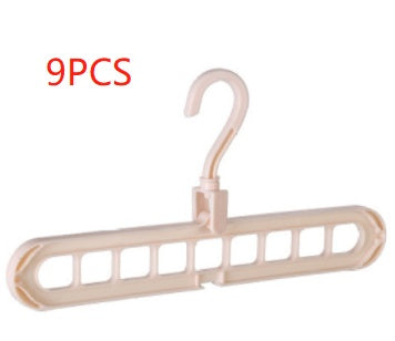 9-hole Clothes Hanger Organizer, Space Saving Hanger organizer