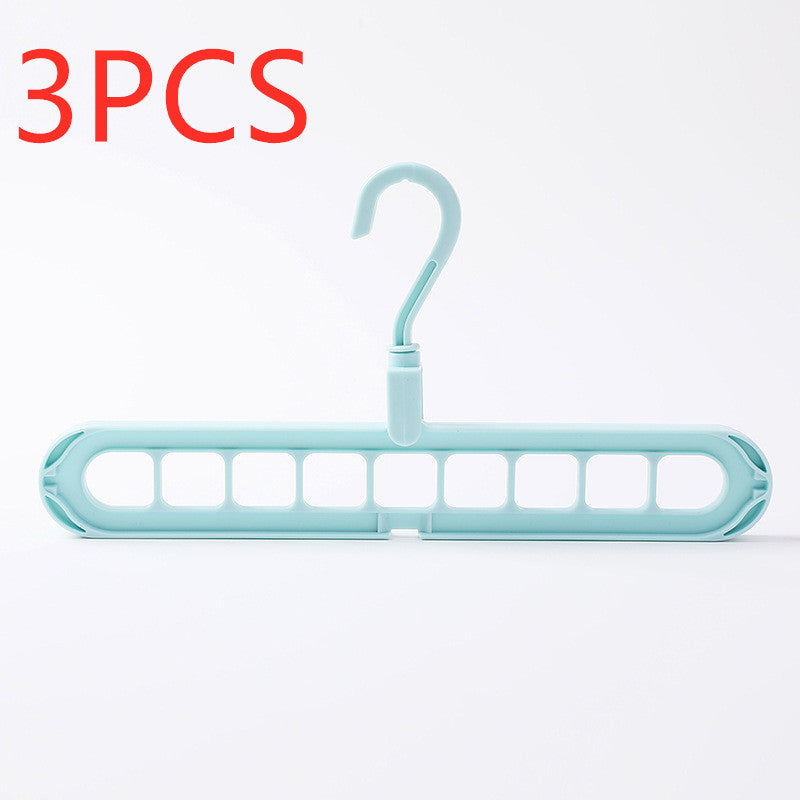 9-hole Clothes Hanger Organizer Space Saving Hanger