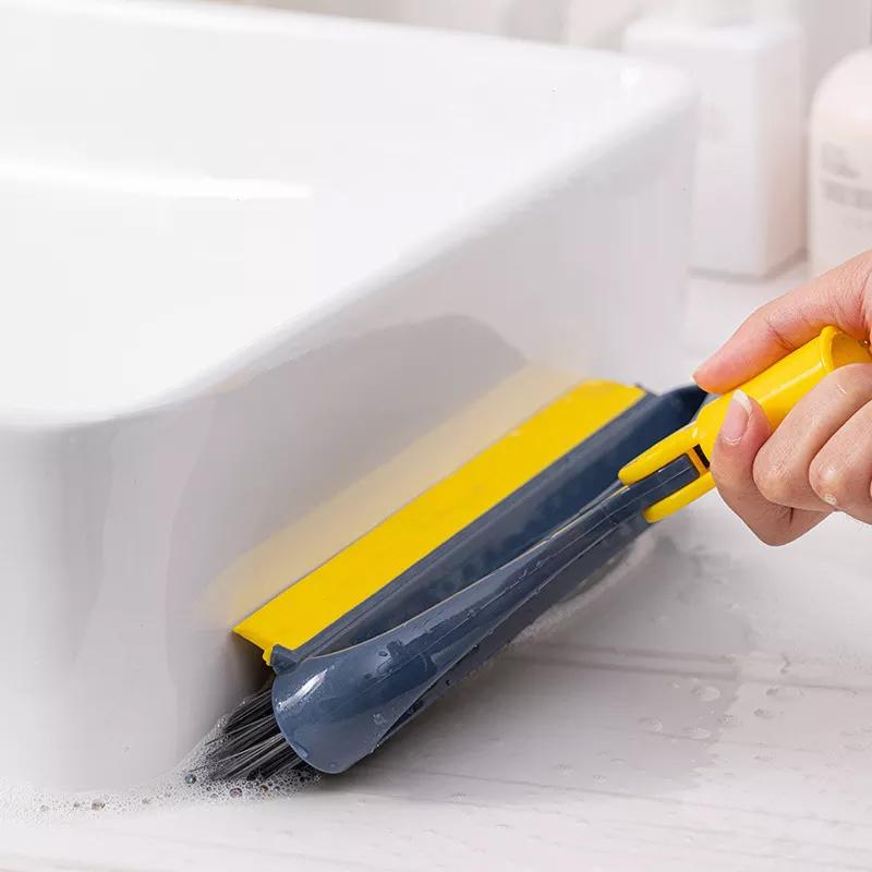 Bathroom Long Handle Floor Gap Wiper No Dead Corner Hard Bristle Floor Cleaning Ceramic Tile Brush