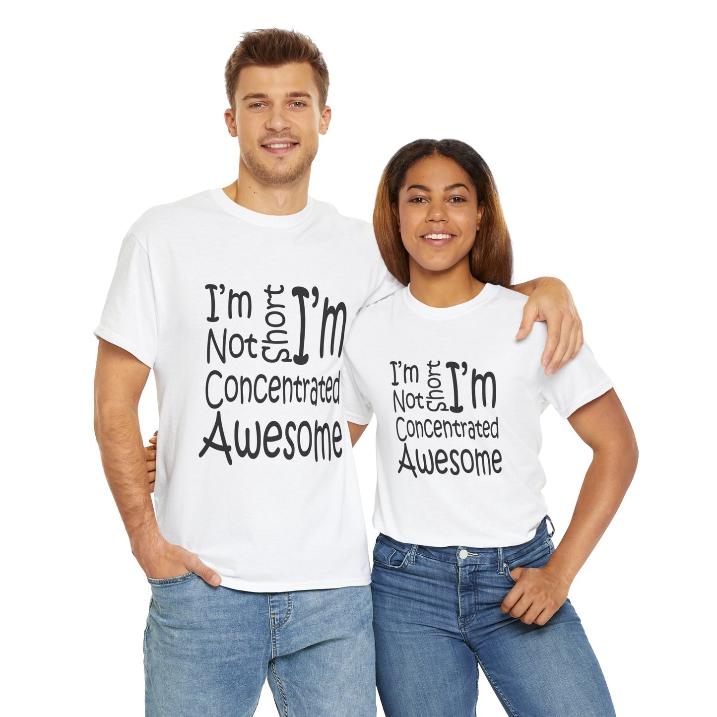 Text Unisex Heavy Cotton Tee