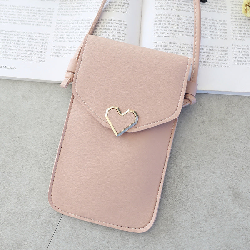 Mini Touchscreen Crossbody Phone Bags for Women with Card Slots Shoulder Bag Purse Crossbody Touch Screen Mobile Phone Bag Mini Bag