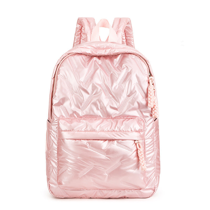 Fashion Large Capacity Backpack – Urban Simplicity Design with Breathable Nylon Material