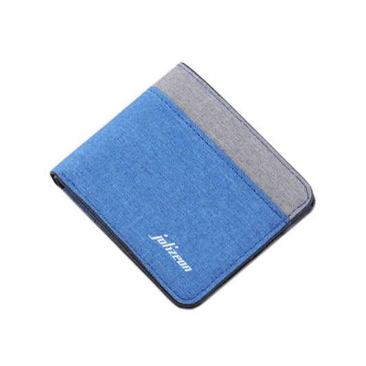 Personalized Trendy Niche Contrast Color Wallet for Men
