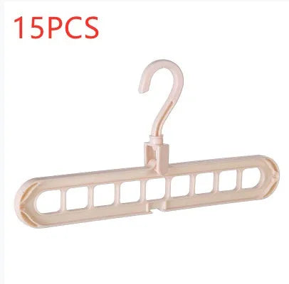 9 Hole Clothes Hanger Organizer Space Saving Wardrobe Solution