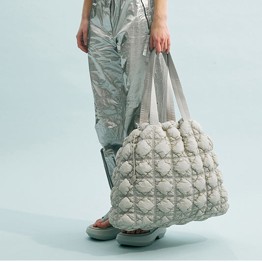Nylon Air Cloud Drawstring Shoulder Bag