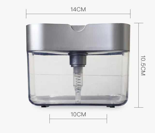 Multifunction Soap Dispenser Sponge Caddy Non Toxic Odorless Kitchen Rack Creative Bathroom Washing Soap Storage Box
