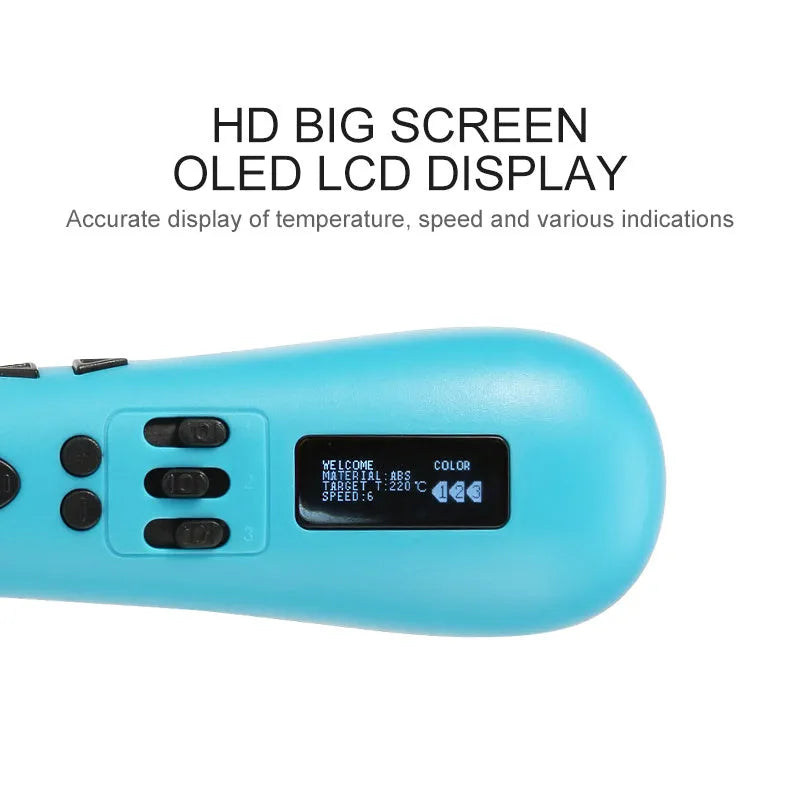 Luxury High Quality 3D Printing Pen 1.75mm Filament DIY Creative 3D Drawing Pen for Kids Best Christmas Gift