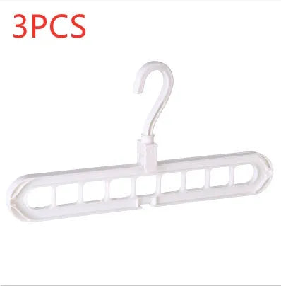 9 Hole Clothes Hanger Organizer Space Saving Wardrobe Solution
