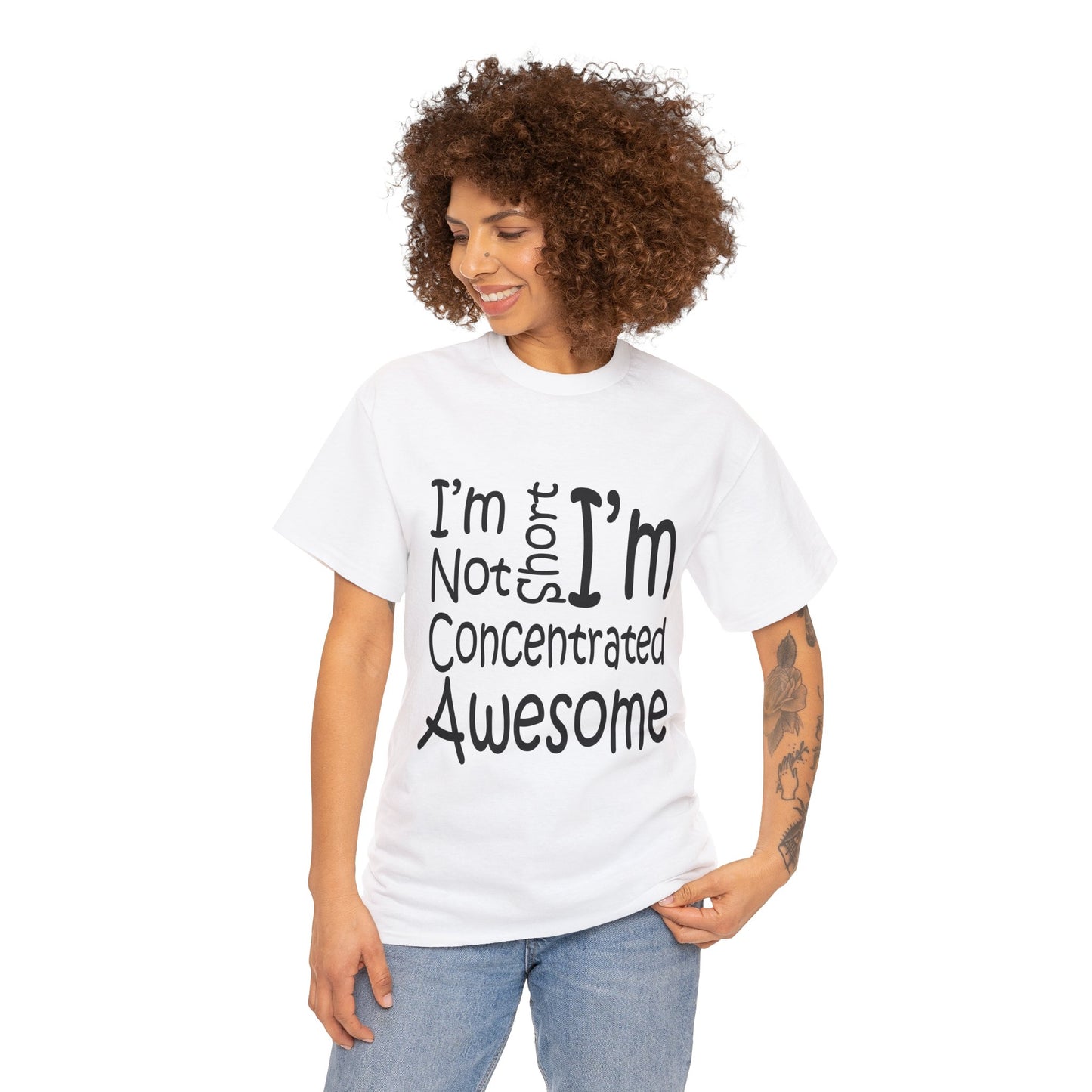 Text Unisex Heavy Cotton Tee