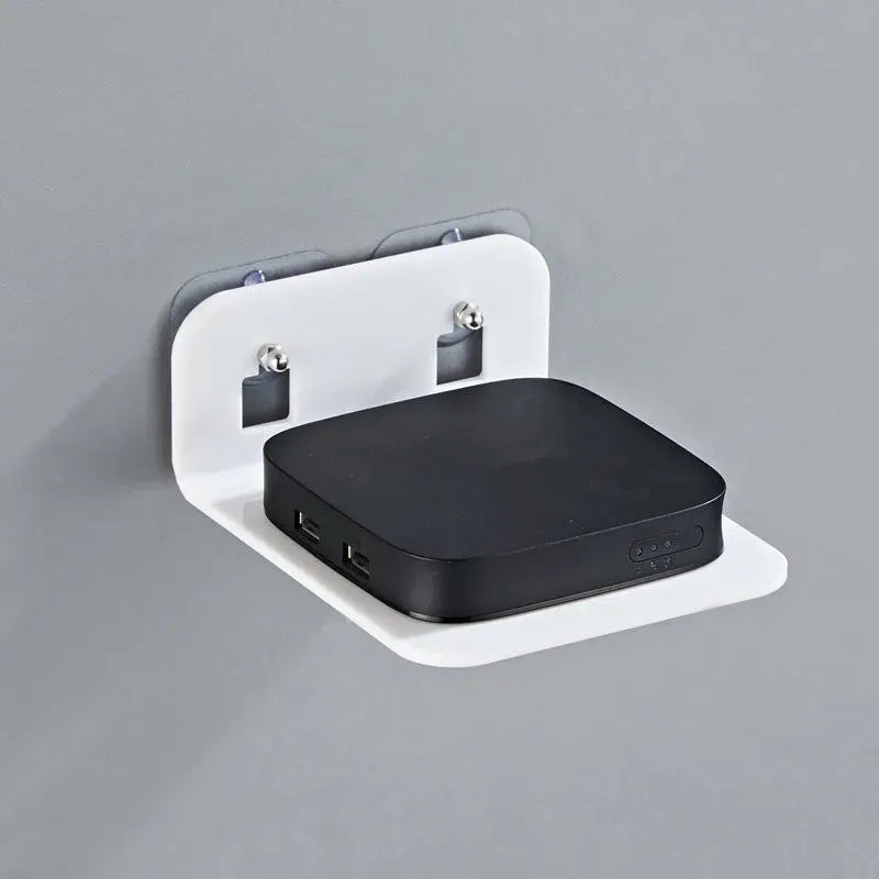Living Room Camera Monitoring Shelving Bracket Right Angle Wall Mount Acrylic 13.5x11.5x5.5cm