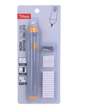 Artist Electric Eraser, Rechargeable Electric Eraser Kit, 140 Electric Eraser Drawing Pencil Refills, Electric Pencil Eraser for Drawing Pencils, Crafts, Art, Detail Tools