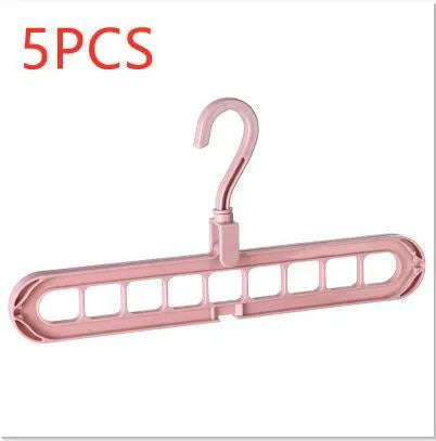 9 Hole Clothes Hanger Organizer Space Saving Wardrobe Solution