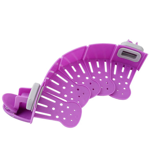 Universal Silicone Clip On Pan Pot Strainer Anti Spill Pasta Food Grade Rice Fruit Colander Kitchen Gadget