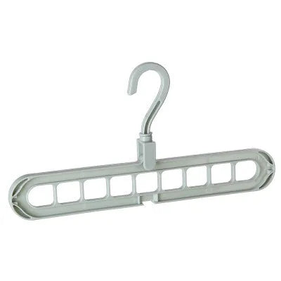 9 Hole Clothes Hanger Organizer Space Saving Wardrobe Solution
