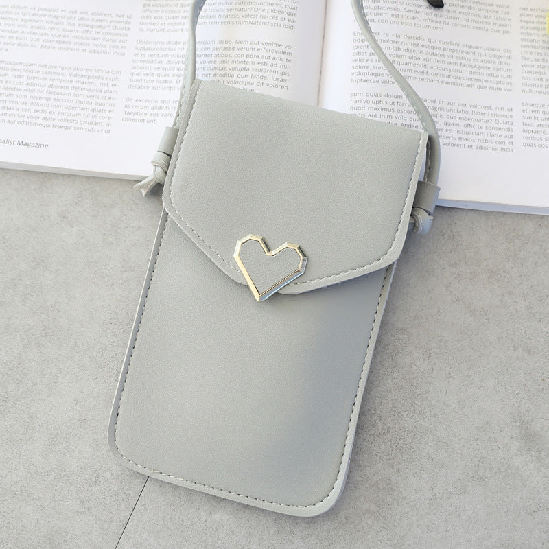 Mini Touchscreen Crossbody Phone Bags for Women with Card Slots Shoulder Bag Purse Crossbody Touch Screen Mobile Phone Bag Mini Bag