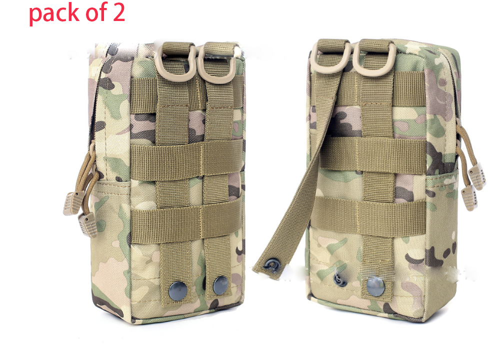 Molle Pouches EDC Utility Pouch Gadget Gear Bag Military Vest Waist Pack Water-resistant Compact Bag