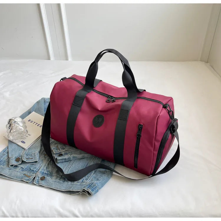 Men's And Women's Large Capacity Waterproof Sports Gym Bag
