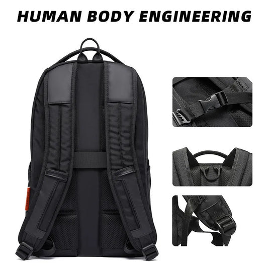 Stylish Versatile Computer Bag Student Schoolbag Daily Commuter Backpack for Men and Women