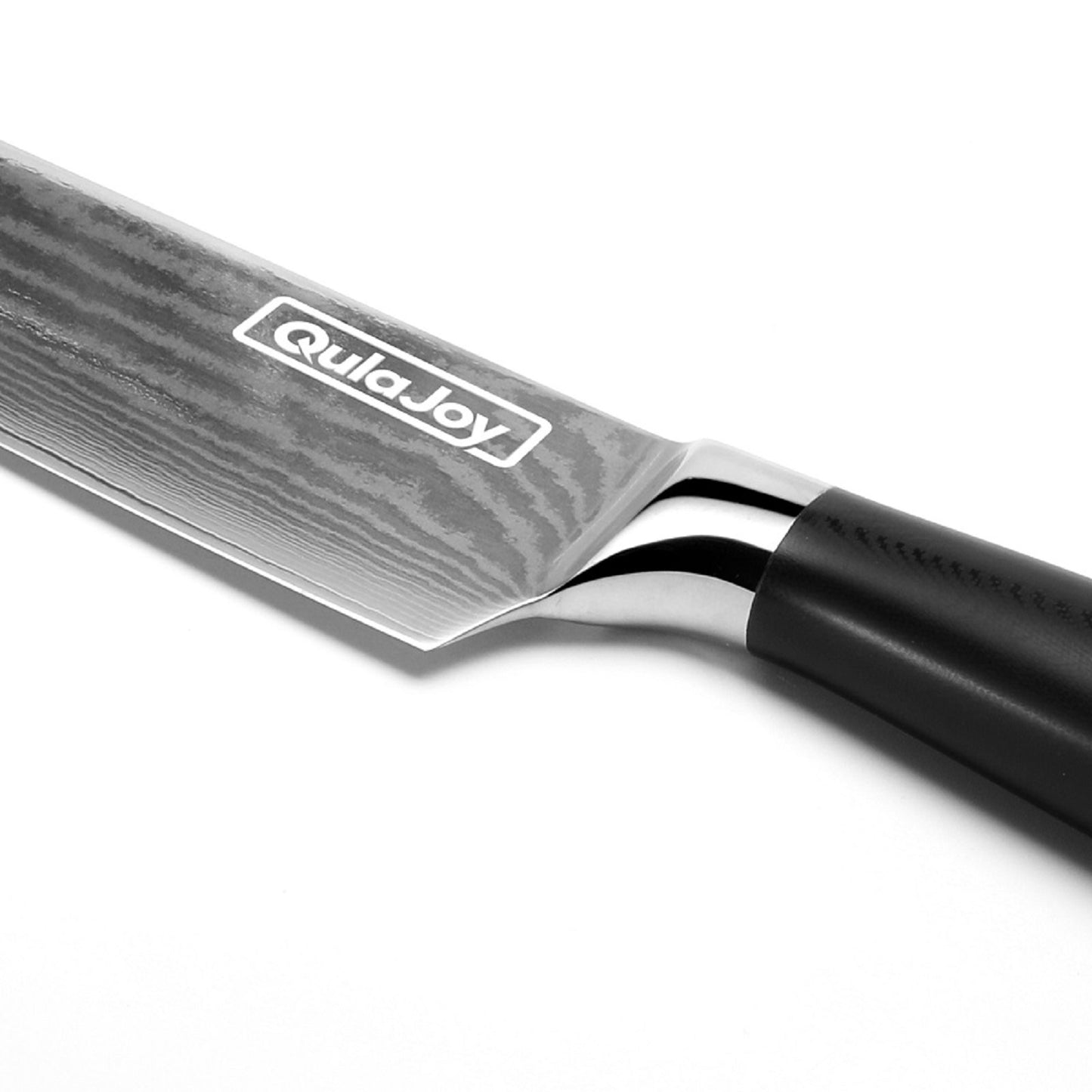 Qulajoy 8 Inch Chef Knife, Ultra Sharp Japanese Damascus VG-10 Blade,Professional Kitchen Knife With Ergonomic G10 Handle And Sheath