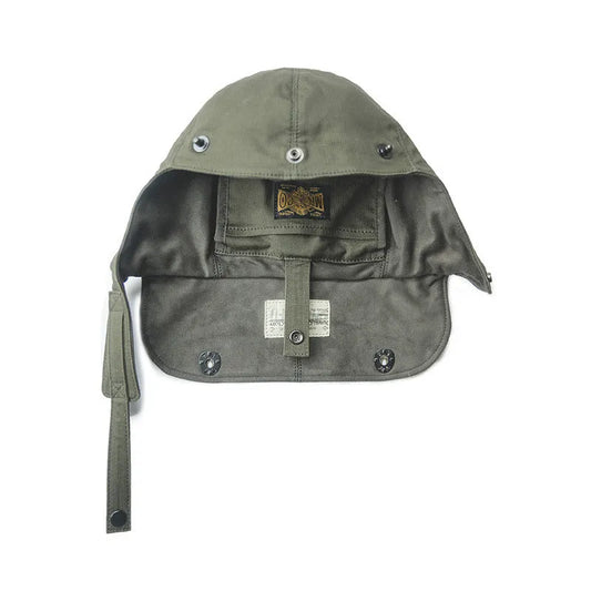 Madden Tooling American Retro Army Green Canvas Satchel Messenger Bag Adjustable Travel Shoulder Bag for Men and Women