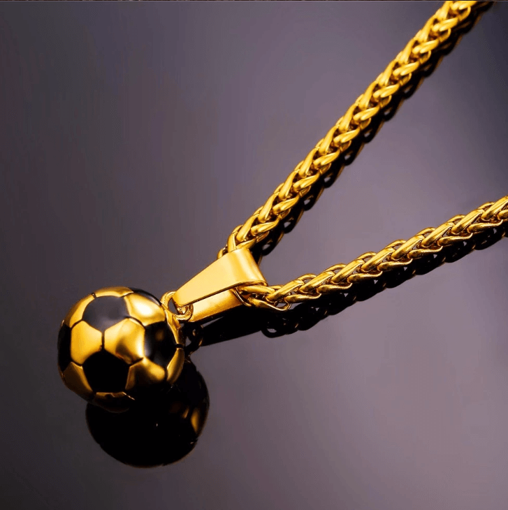 Stainless Steel World Cup Jewelry Pendant