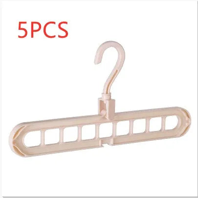 9 Hole Clothes Hanger Organizer Space Saving Wardrobe Solution