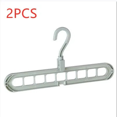 9 Hole Clothes Hanger Organizer Space Saving Wardrobe Solution