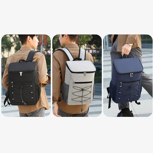Insulated Cooler Backpack for Camping Hiking Picnic and Lunch Bag Rucksack Keeps Food Hot or Cold
