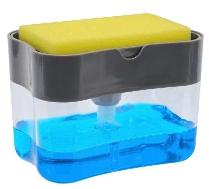Multifunction Soap Dispenser Sponge Caddy Non Toxic Odorless Kitchen Rack Creative Bathroom Washing Soap Storage Box