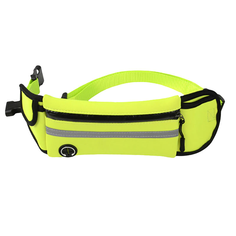 Pet Waist Bag Sports Traction Rope Reflective Waterproof Running Traction Rope