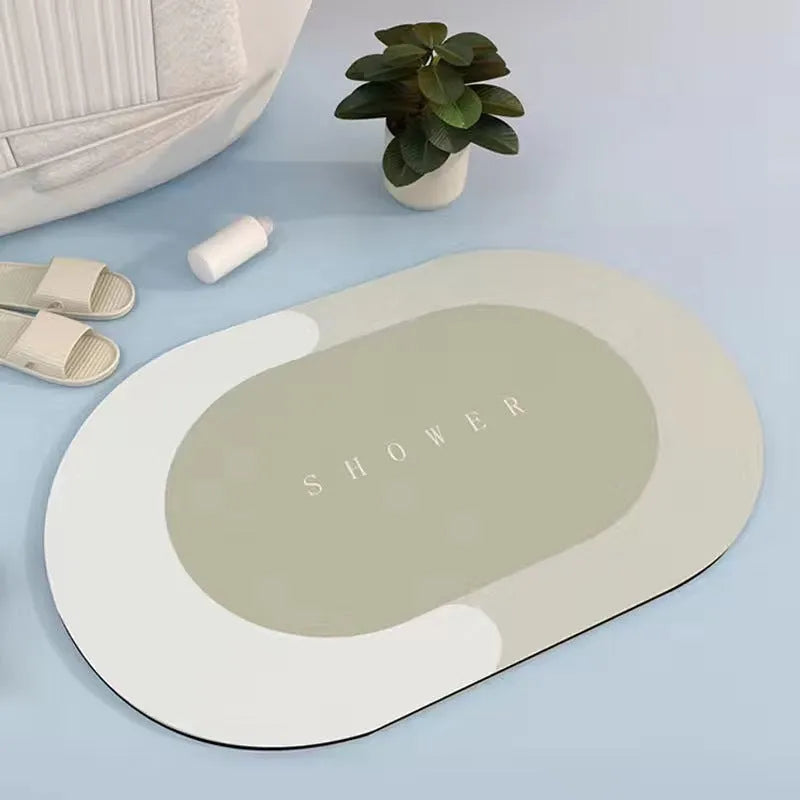 Super Absorbent Bath Mat Entrance Door Mat Quick Drying Non Slip Bathroom Carpet Modern Floor Mats Home