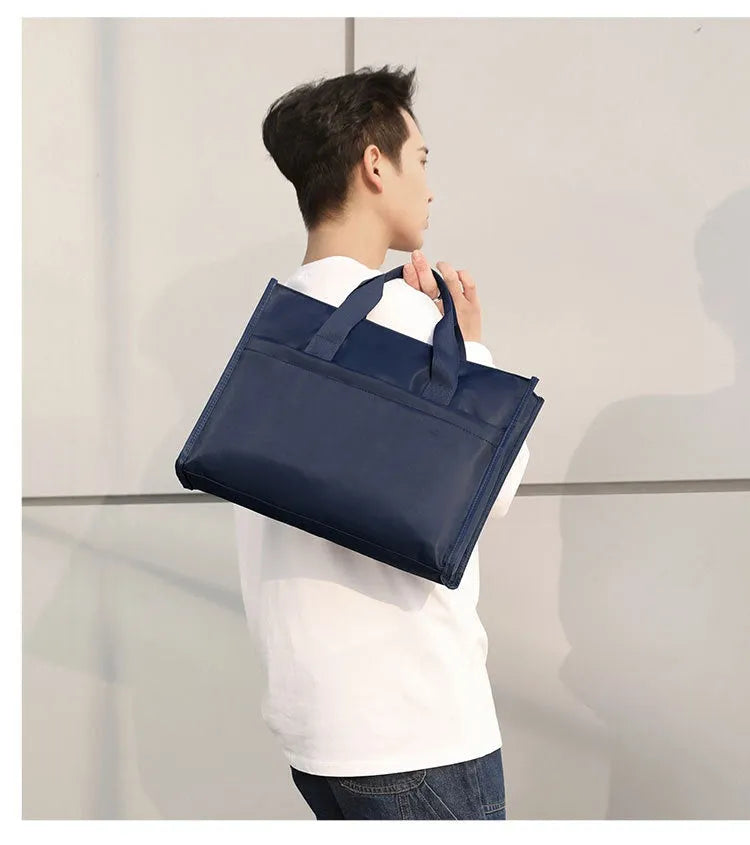 Shoulder Laptop Bag Durable Oxford Cloth Design for Everyday Use