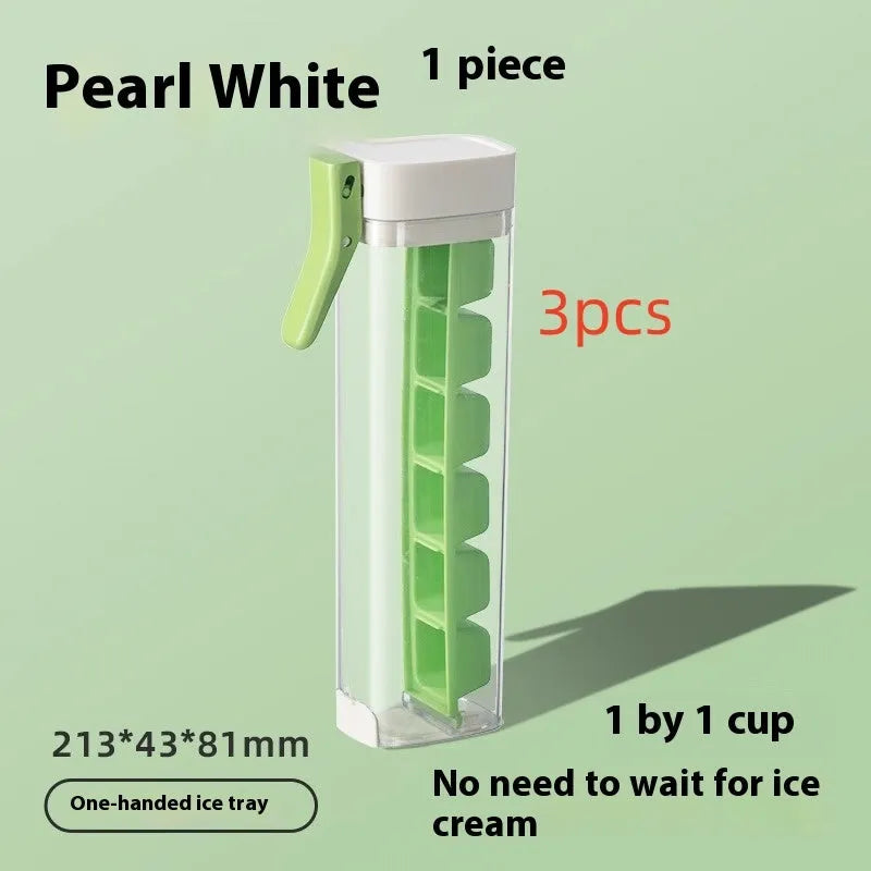 Ice Cube Mold Household Ice Maker Food Grade Press Ice Tray With Storage Box Kitchen Gadget