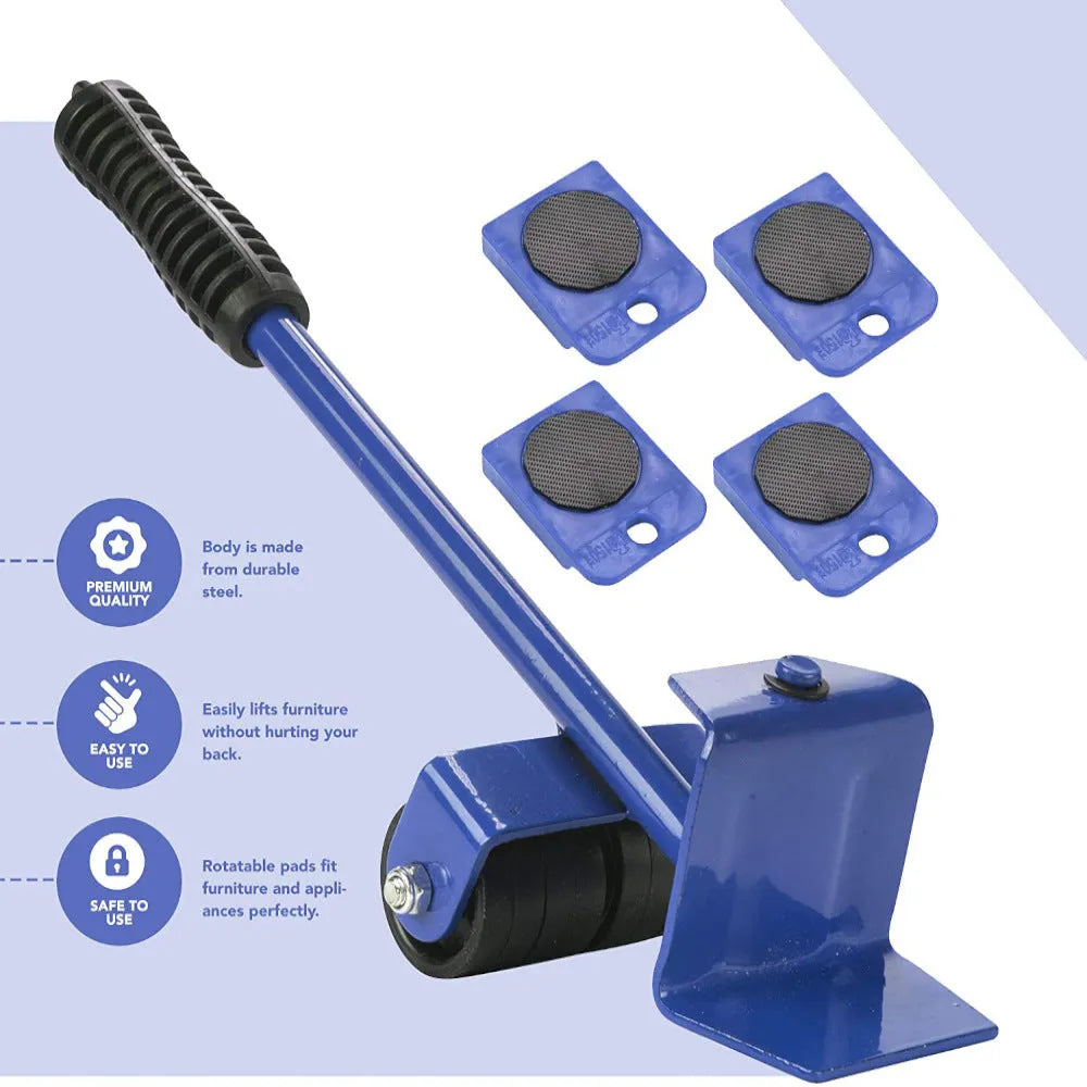 Professional Furniture Lifter Tool Set with Moving Wheels for Heavy Items