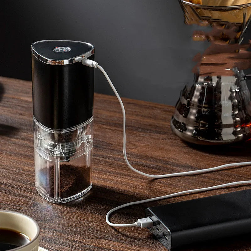 Electric Coffee Grinder Portable USB Rechargeable Cafe Automatic Food Crusher For Drip Coffee Kitchen Gadgets