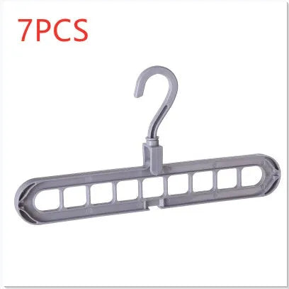 9 Hole Clothes Hanger Organizer Space Saving Wardrobe Solution