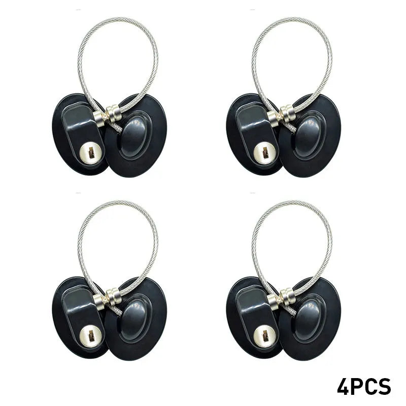 Window Security Chain Lock Multifunctional Window Cable Lock Door Security Guard for Baby Safety 1 Piece