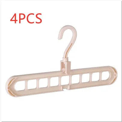 9 Hole Clothes Hanger Organizer Space Saving Wardrobe Solution