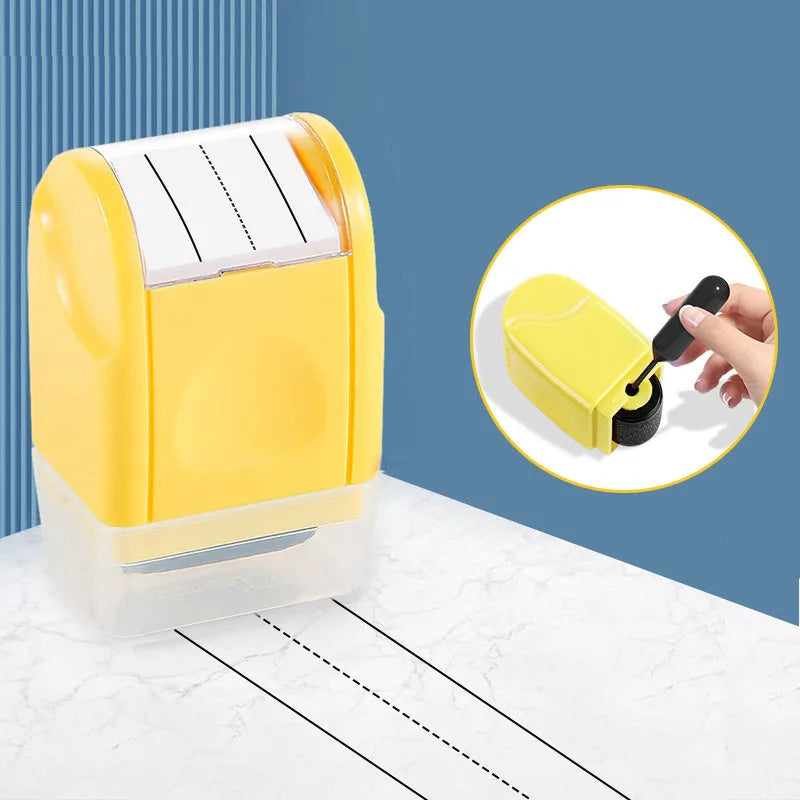 Simplified Roller English Line Seal for Teaching and Learning in Multiple Colors